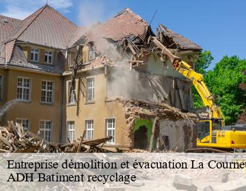 Entreprise démolition et évacuation  la-courneuve-93120 ADH Batiment recyclage