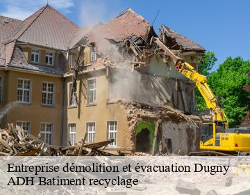 Entreprise démolition et évacuation  dugny-93440 ADH Batiment recyclage