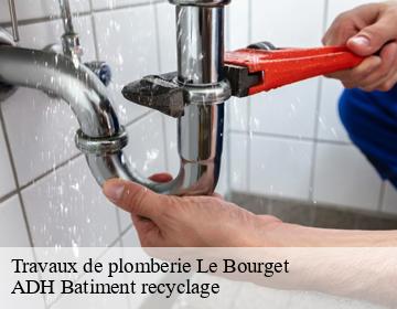 Travaux de plomberie  le-bourget-93350 ADH Batiment recyclage